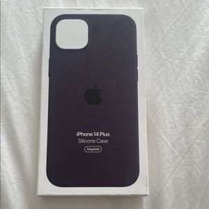 Apple iPhone 14 Plus Silicone Case - Elderberry